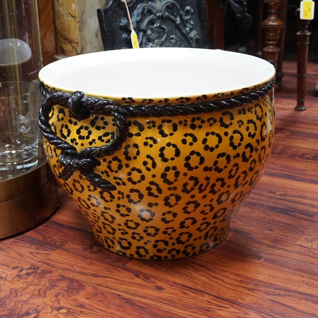 Leopard Garden Pot (1 of 2)