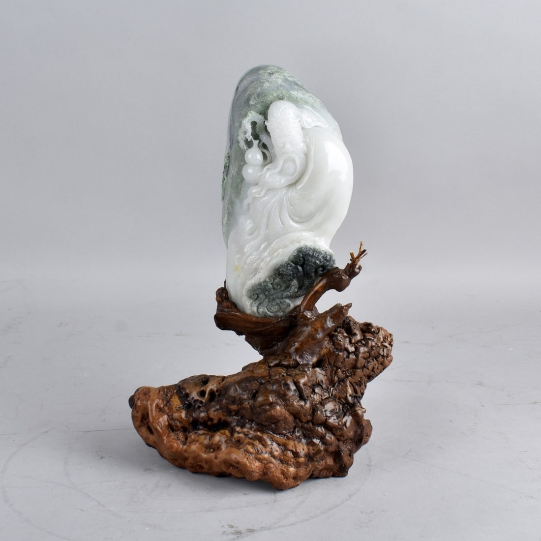 Chinese Jade Carved Boulder (1 of 5)