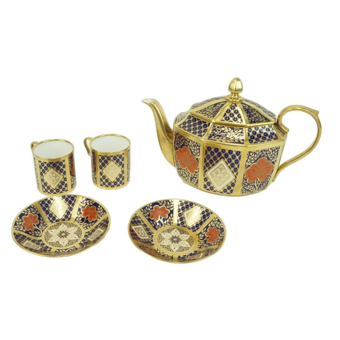 Caverswall Tea Set Romany Porcelain (1 of 4)