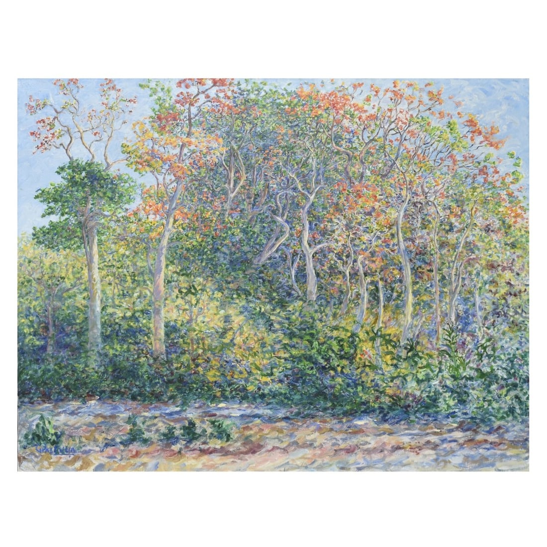 Gregorio Palencia (20th C.) O/C (1 of 6)