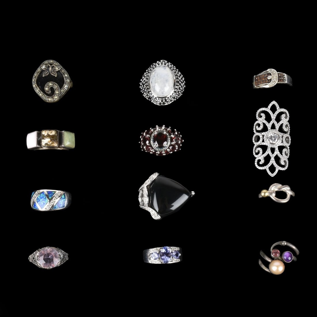 Fashion Jewelry Silver Rings (1 of 2)