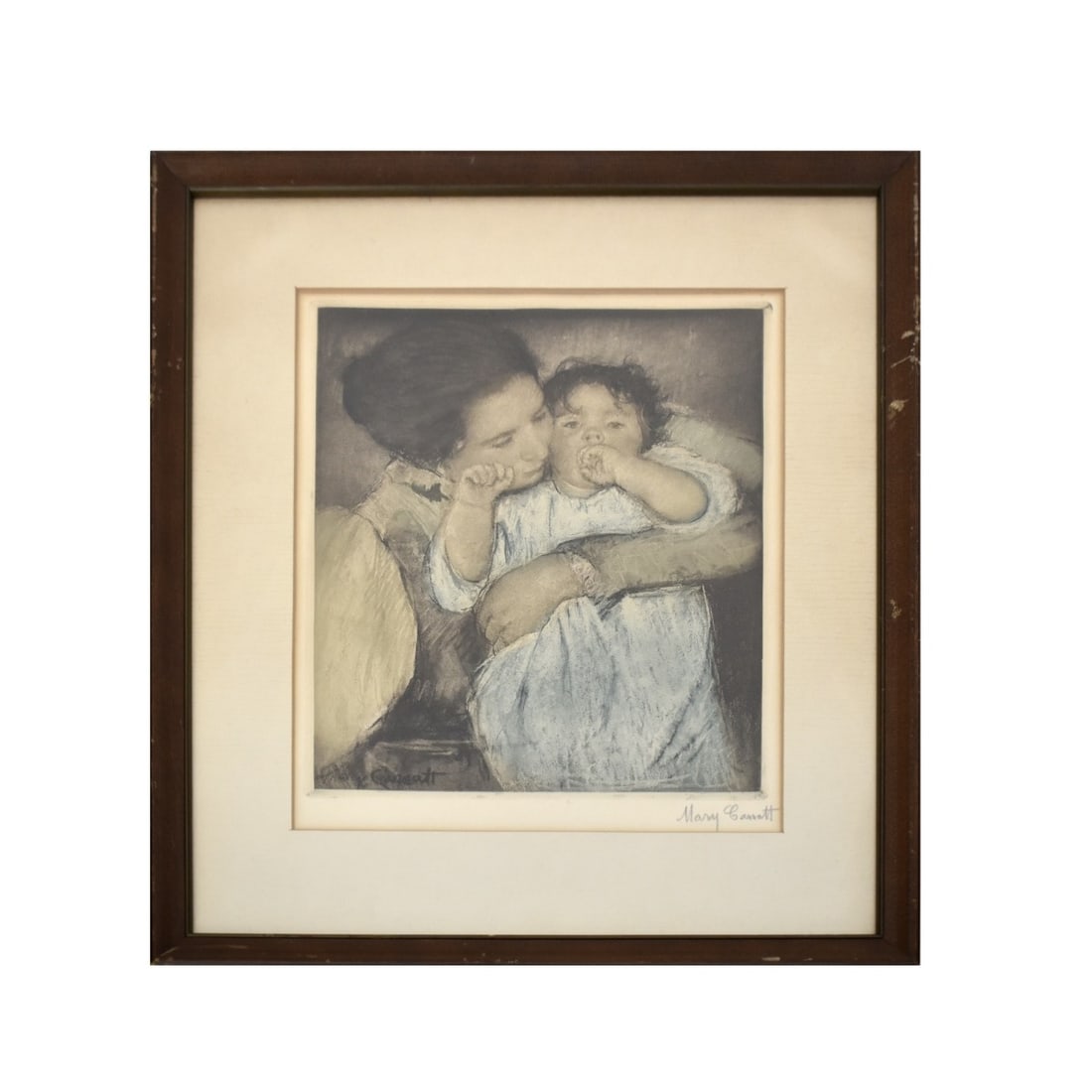 Mary Cassatt (American 1844-1926) Etching (1 of 8)