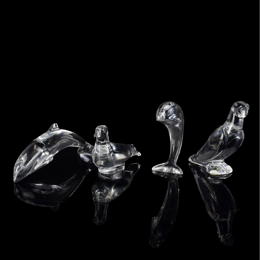 Vintage Baccarat Figurines (1 of 6)