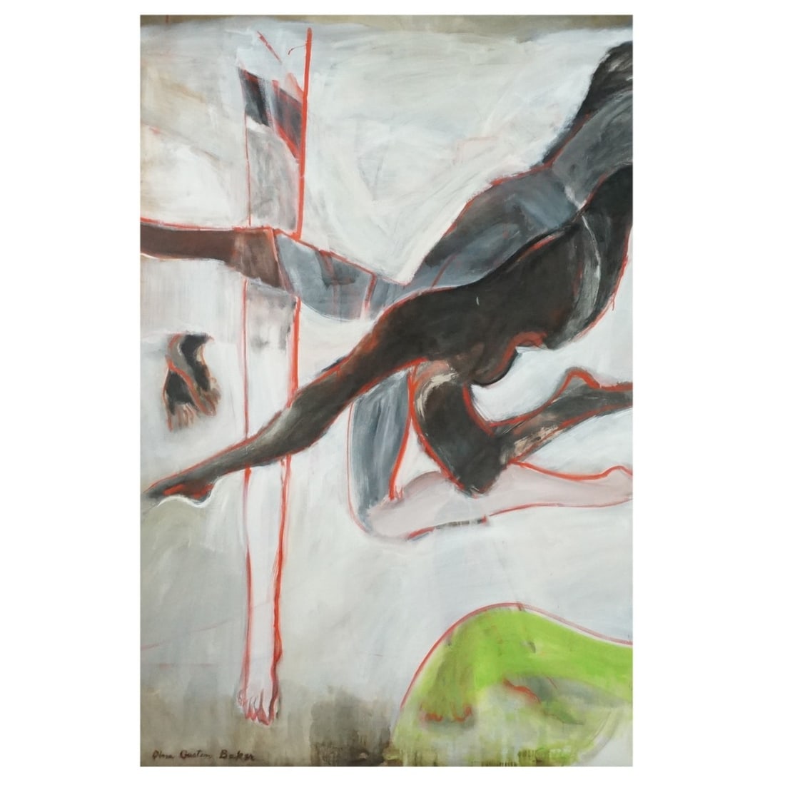 Dina Gustin-Baker (Born 1940) LG O/C Dancers (1 of 4)