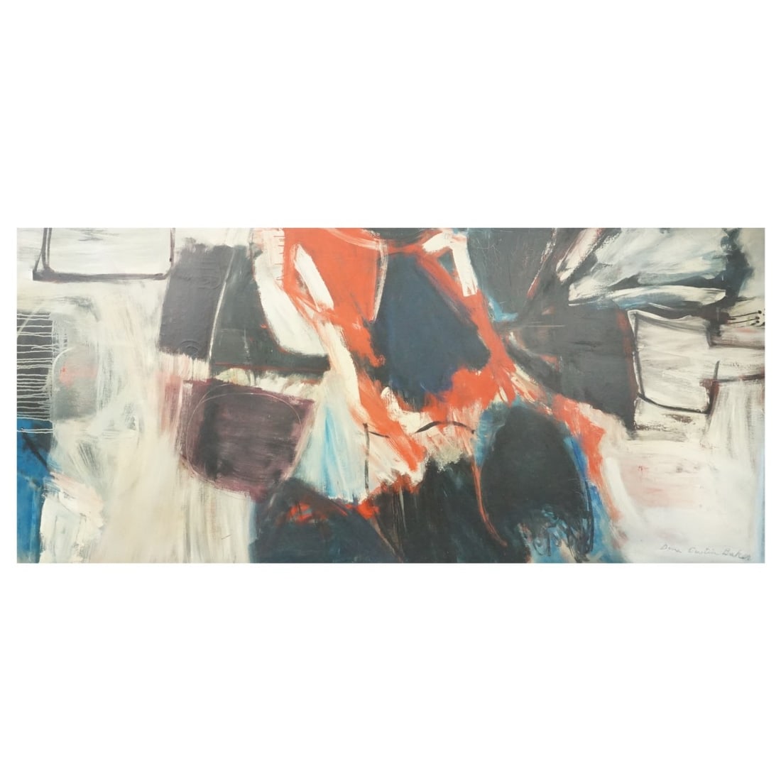 Dina Gustin-Baker (Born 1940) Palace size O/C (1 of 4)