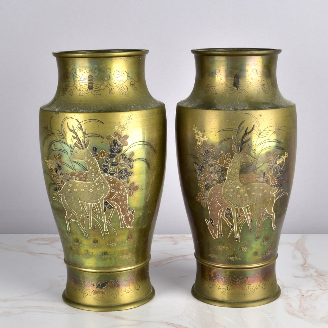 Pair of Japanese Vases (1 of 5)