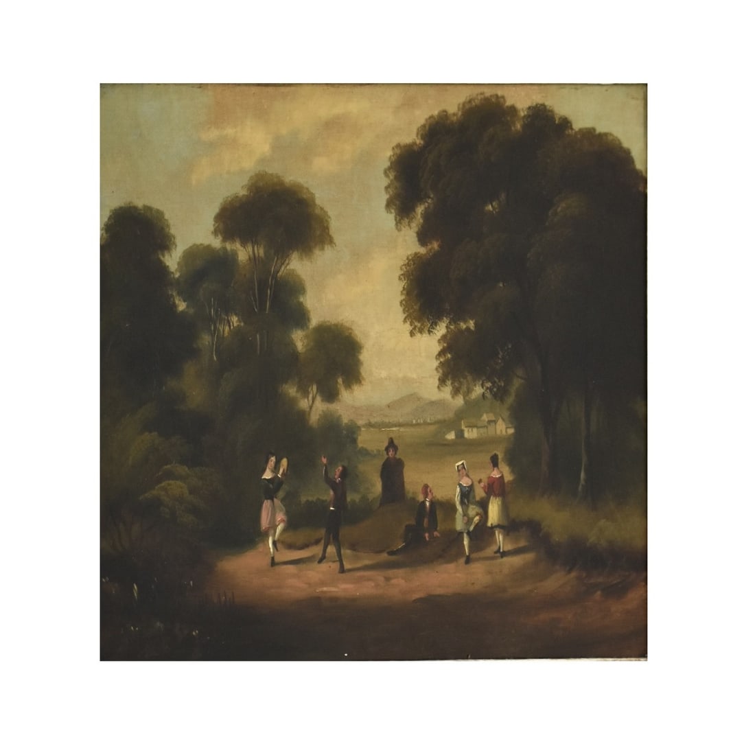 Old Master Style Landscape O/Board (1 of 6)