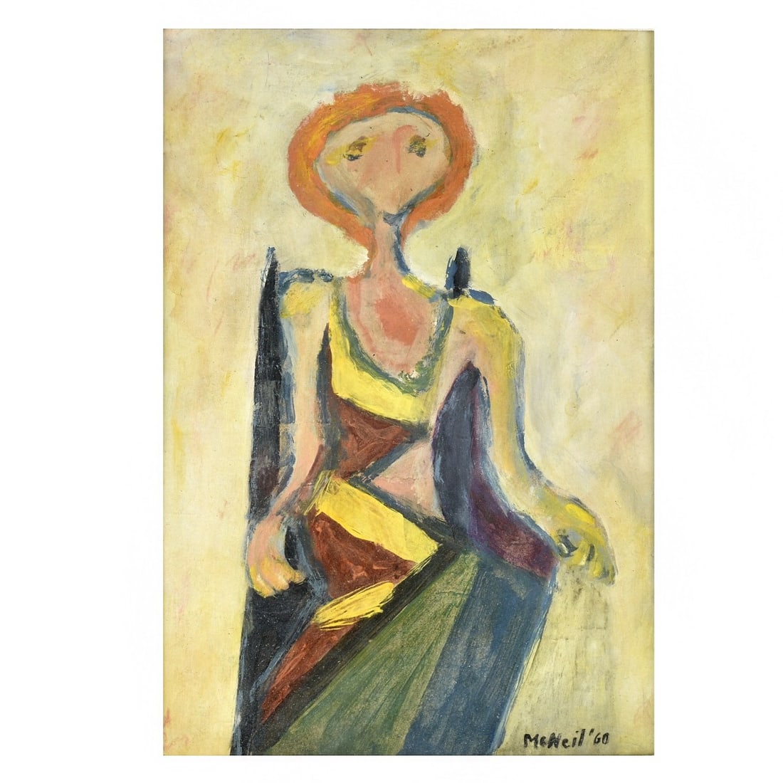 Attributed to George McNeil, (American: 1908-1995) (1 of 4)