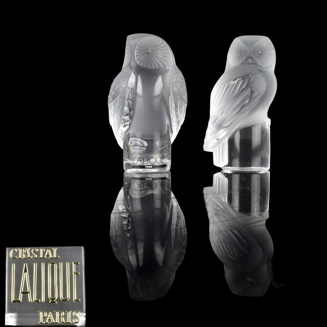 Vintage Lalique Owl Paperweights (1 of 6)