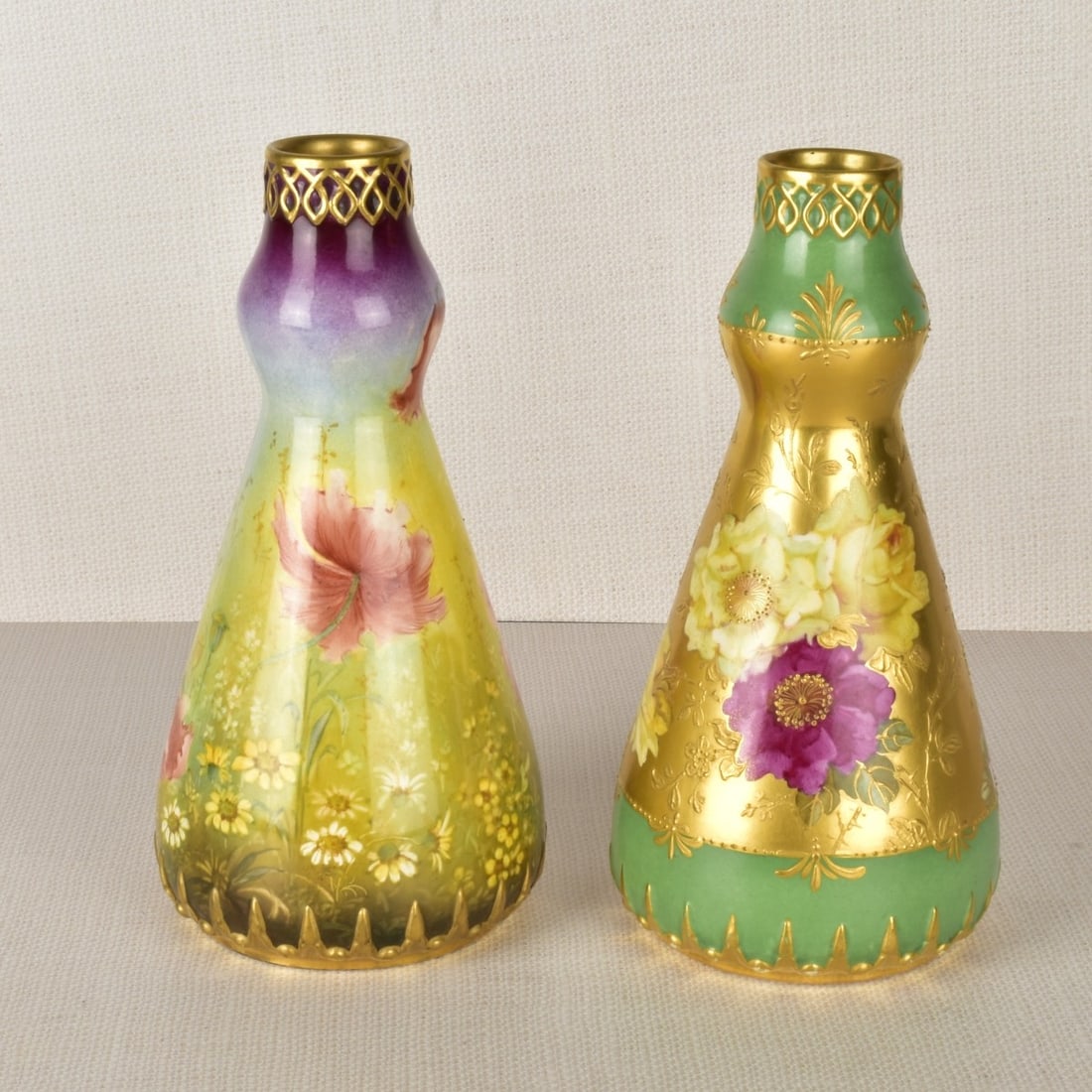 Pair of Art Nouveau Royal Bonn Vases (1 of 4)