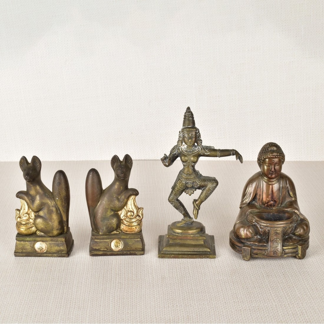 Four Asian Bronzes (1 of 3)