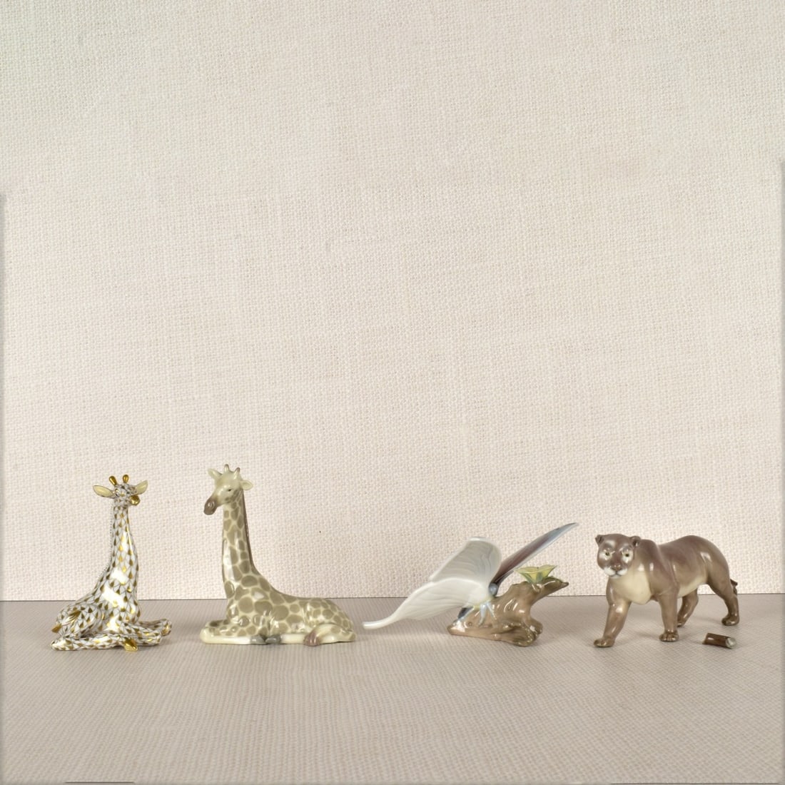 Four Porcelain Figurines LLadro & Herend (1 of 7)