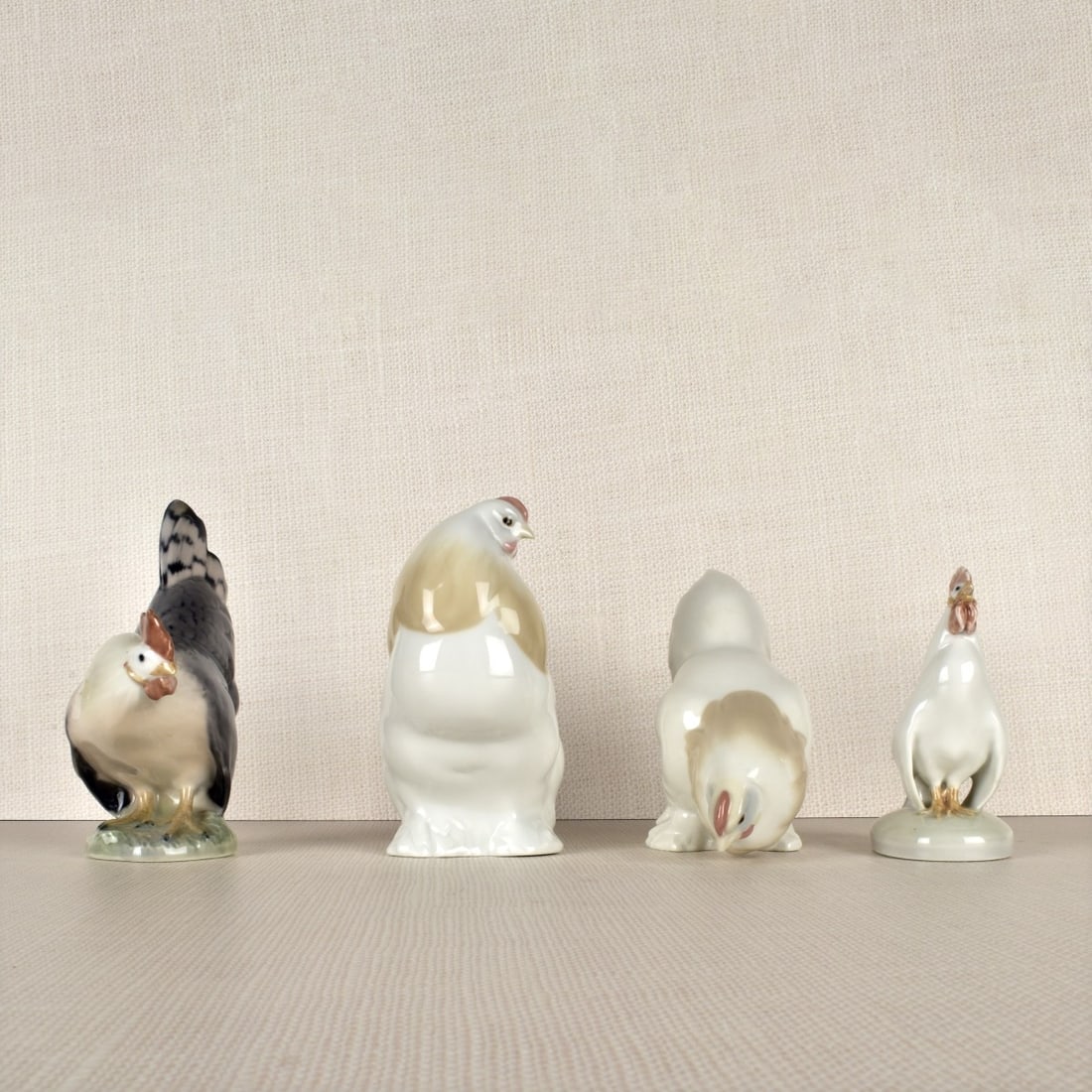 Four Porcelain Barnyard Figurines (1 of 4)