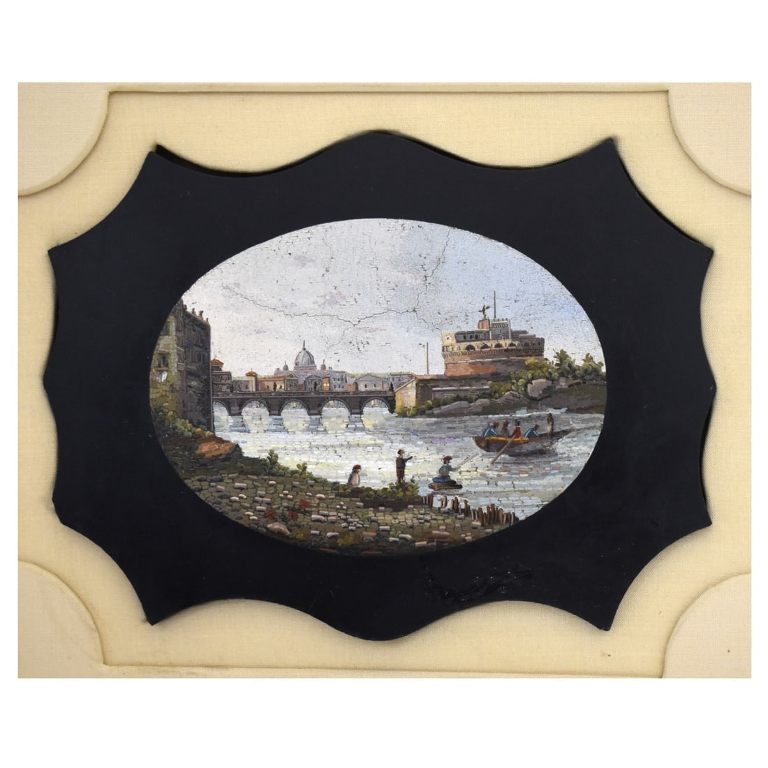 Italian Micromosaic Plaque (1 of 5)