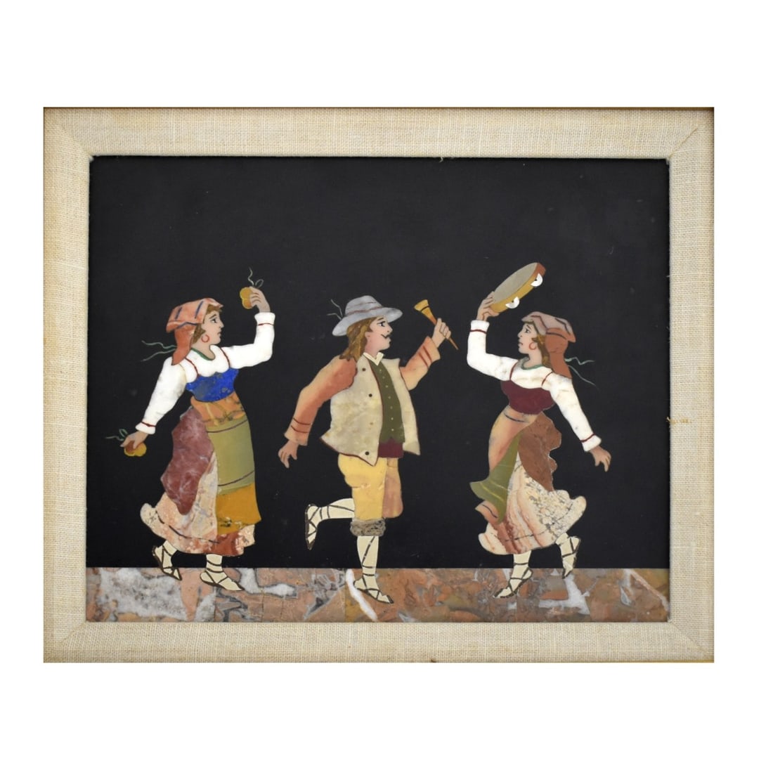 Italian Pietra Dura Plaque (1 of 5)