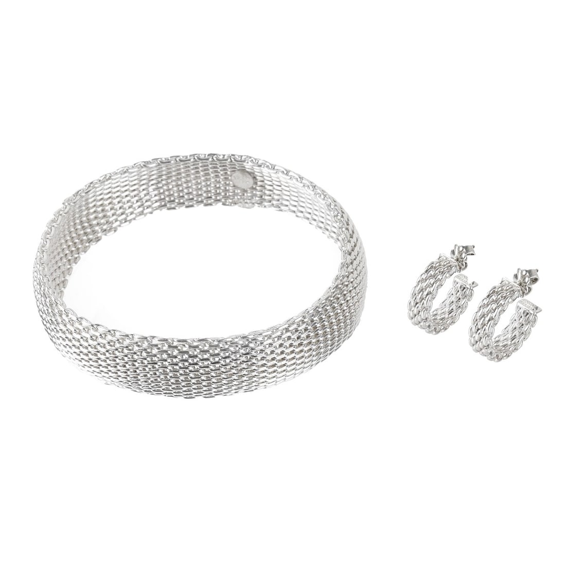 Tiffany & Co Bracelet and Earrings (1 of 5)