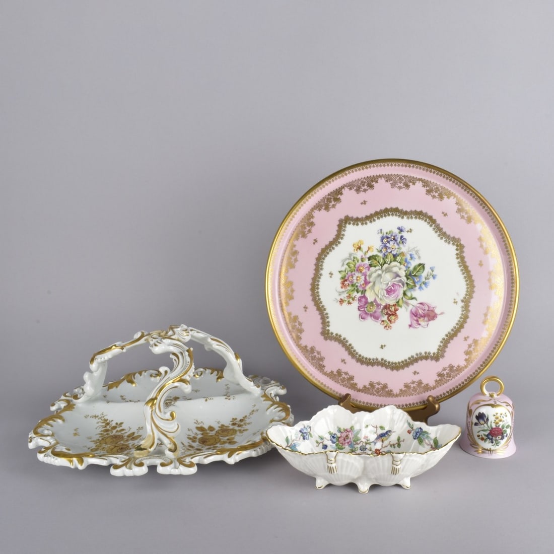 Four Porcelain Table Items (1 of 4)