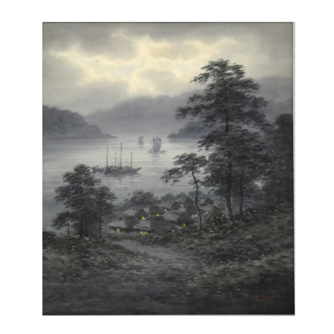 Japanese Scenic Watercolor (1 of 7)