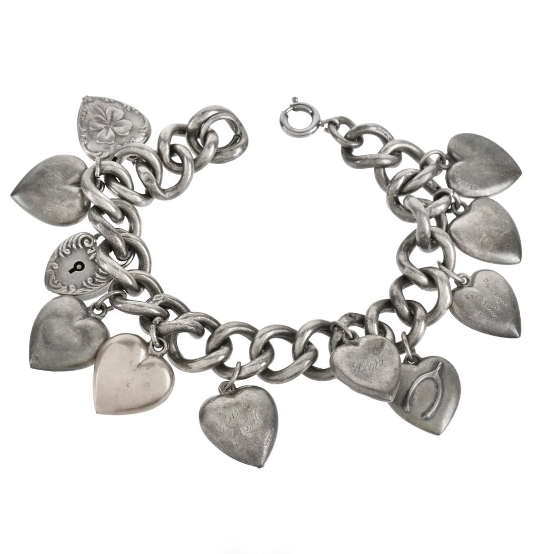 Silver Charm Bracelet (1 of 3)