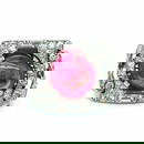 Deco Ruby, Diamond and Platinum Ring