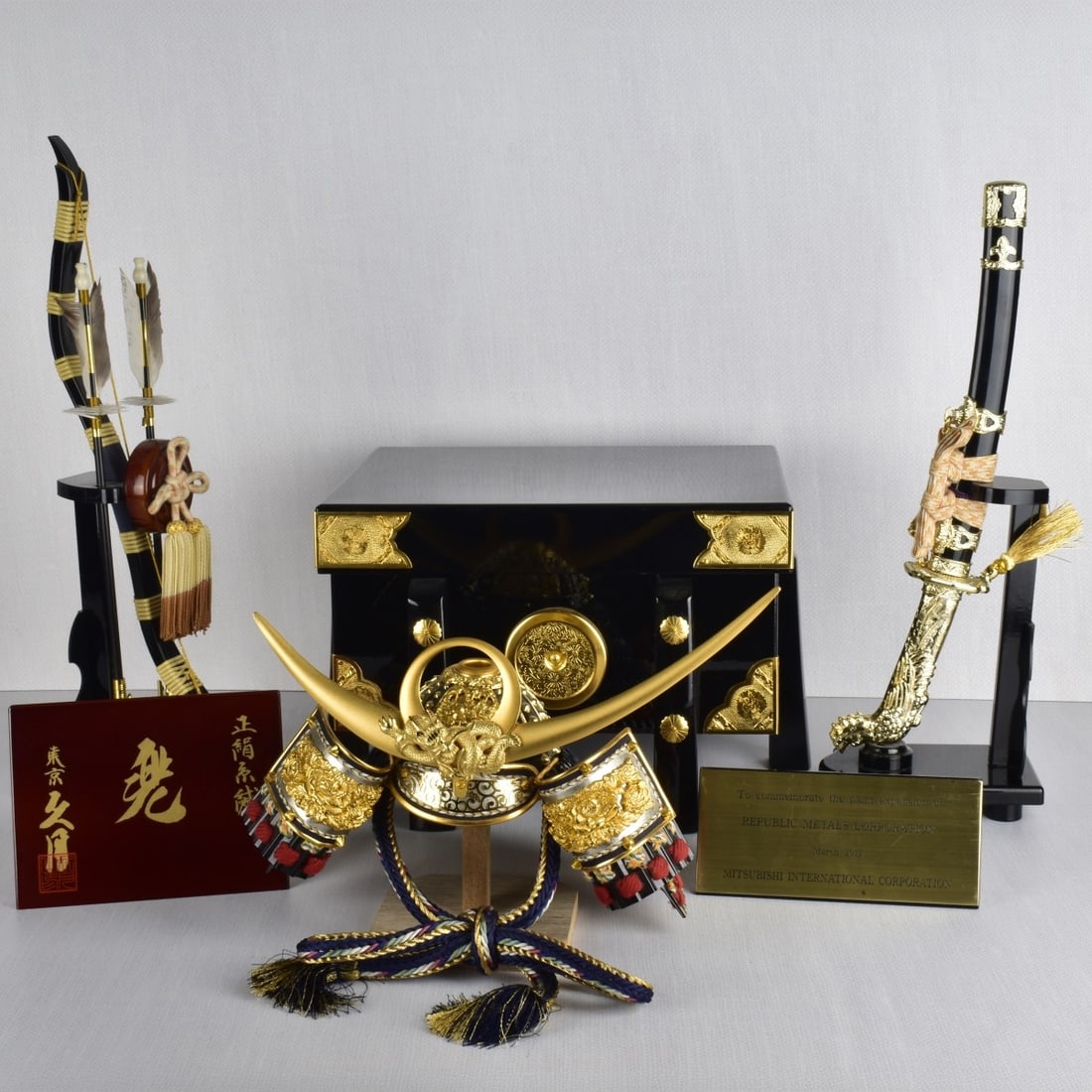 Japanese Samurai Miniature Accessories (1 of 5)