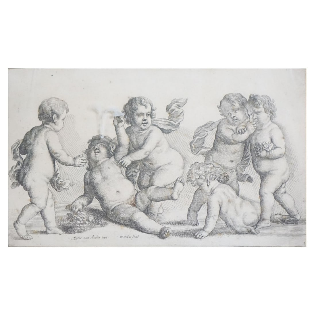 After Pieter van Avont Belgian (1600-1652) Etching (1 of 4)