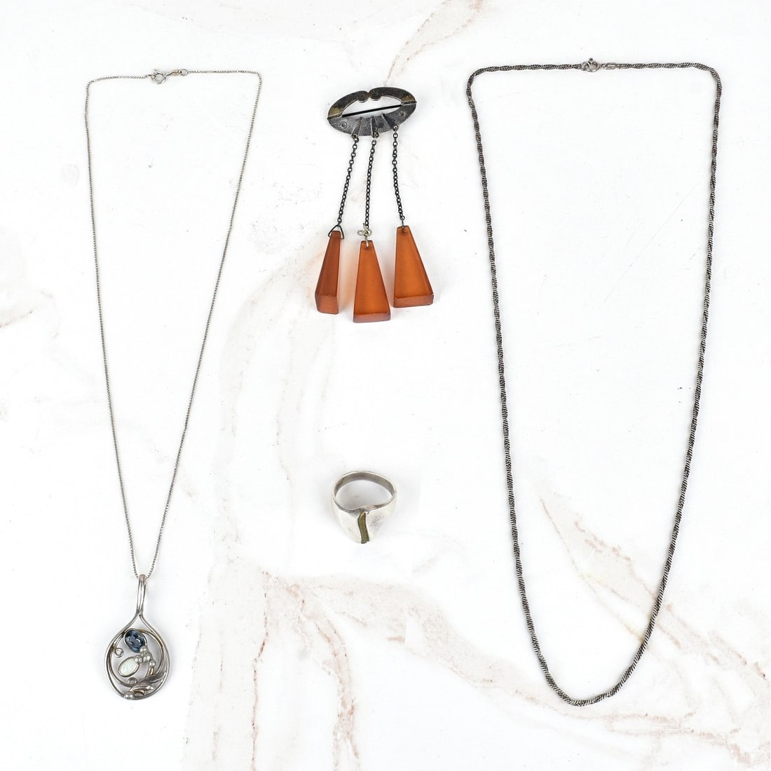 Sterling Silver Jewelry Lot (1 of 1)