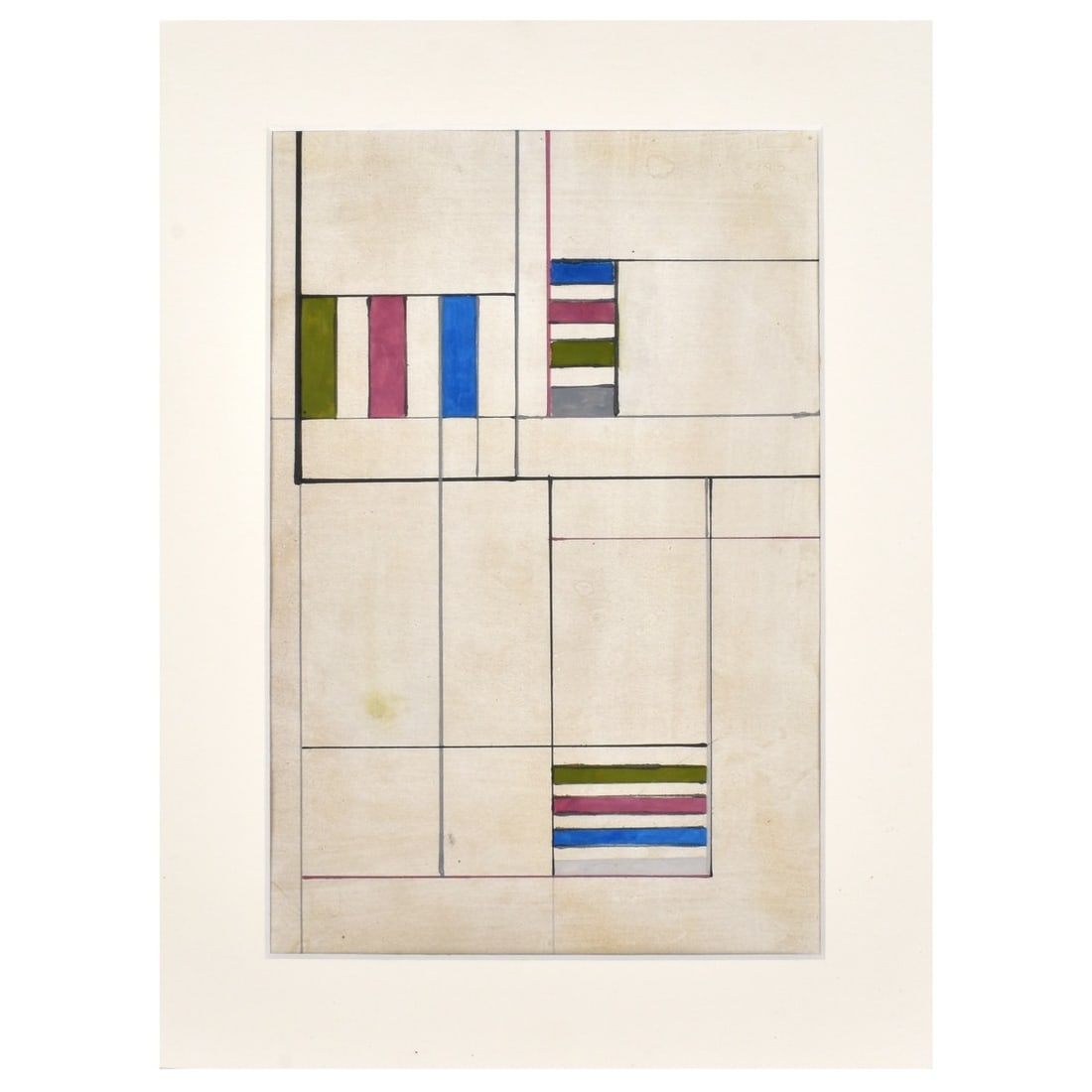 Attrib: A. Hilto, Argentinian (1923-1993) Ink (1 of 7)