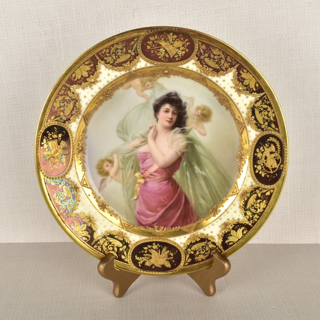 Royal Vienna Portrait Plate (1 of 5)
