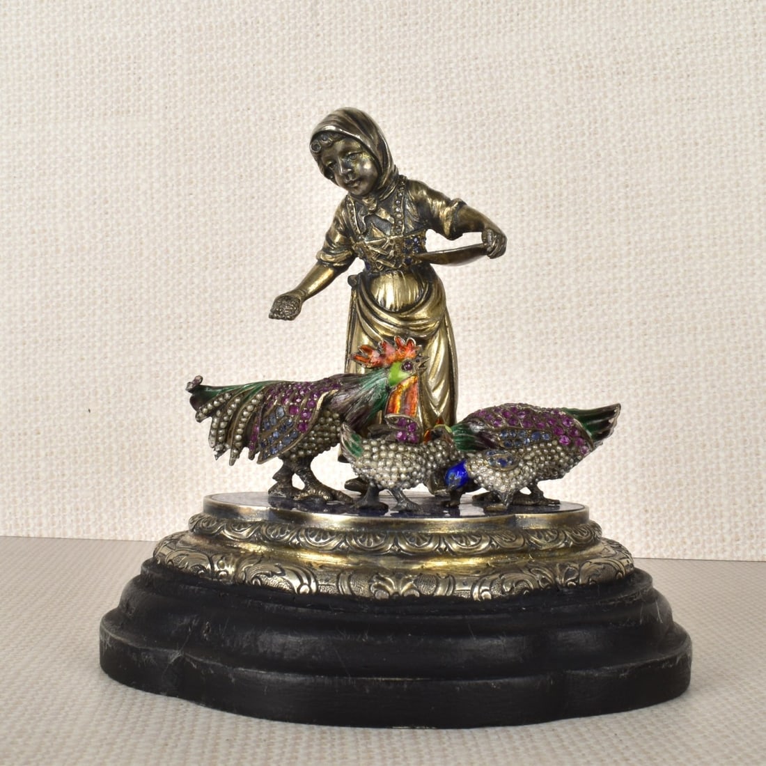 Antique Austrian Bronze Figurine (1 of 8)