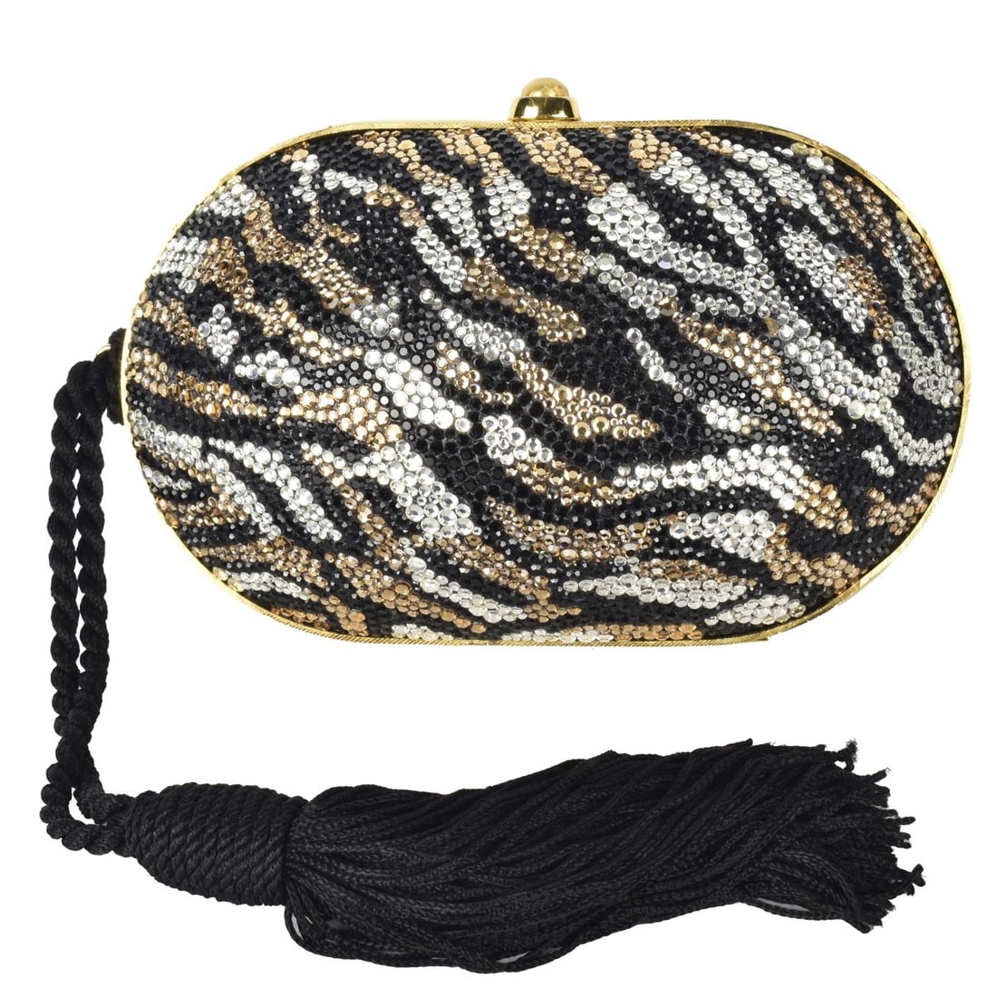 Judith Leiber Swarvoski Minaudiere Clutch (1 of 6)