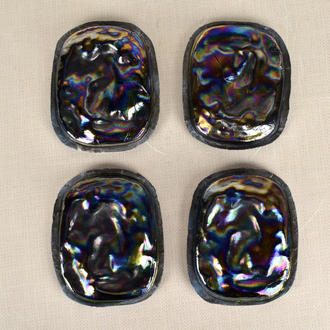 Tiffany Style Turtle Back Tiles (1 of 5)