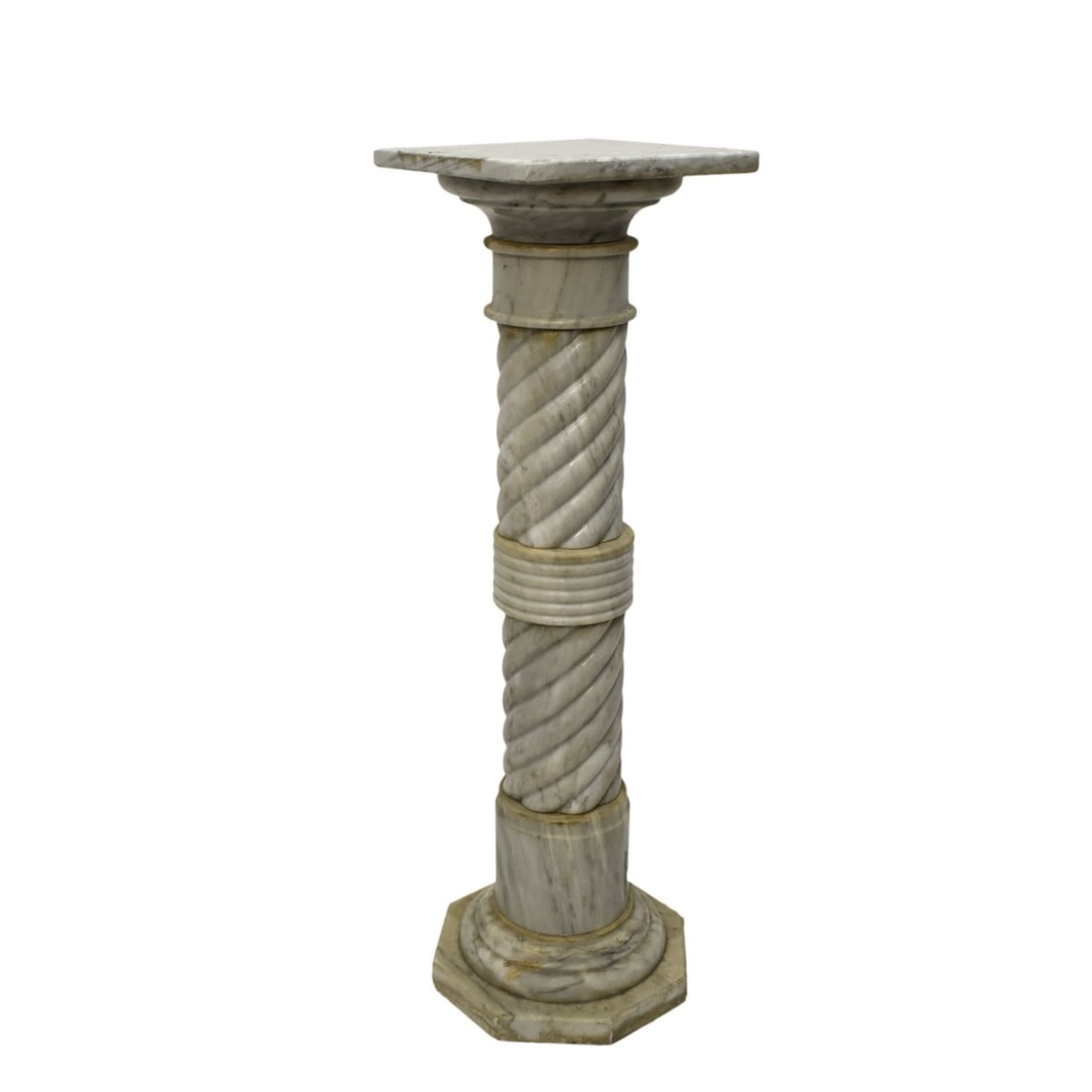 Antique Marble Pedestal (1 of 4)