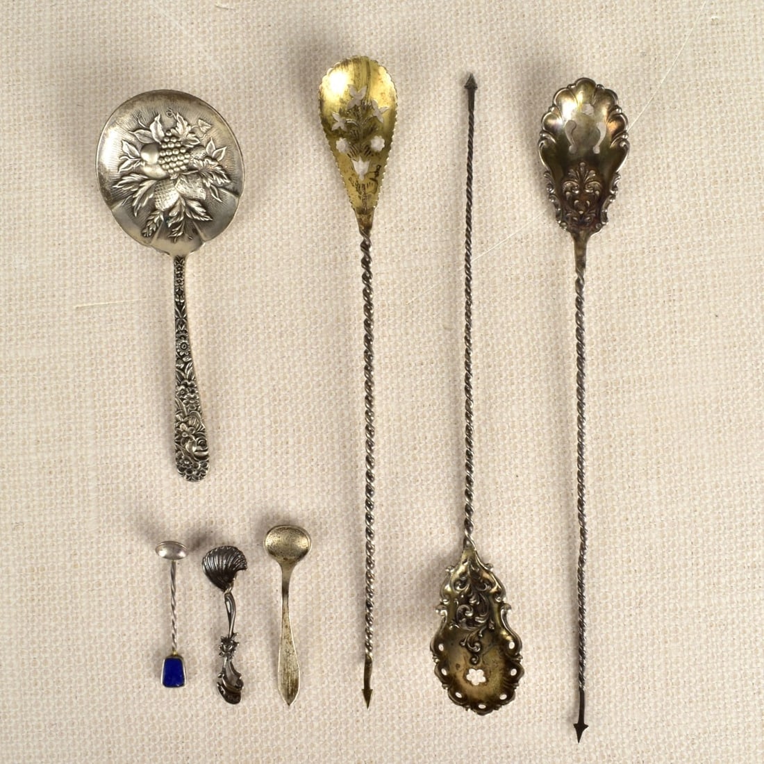 Antique Sterling Silver Spoons (1 of 4)