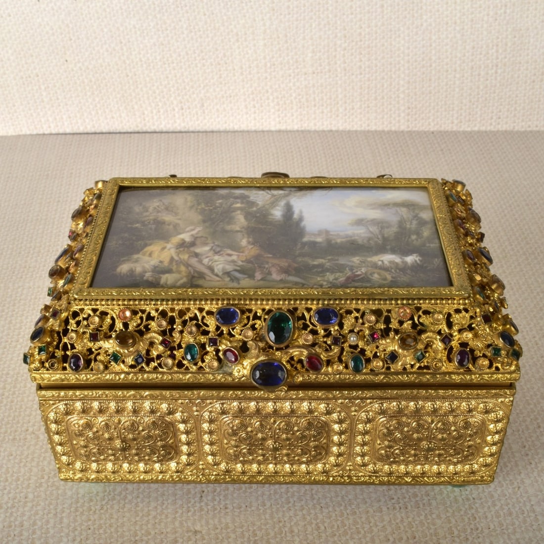 Mechanical Automaton Singing Bird Box (1 of 8)