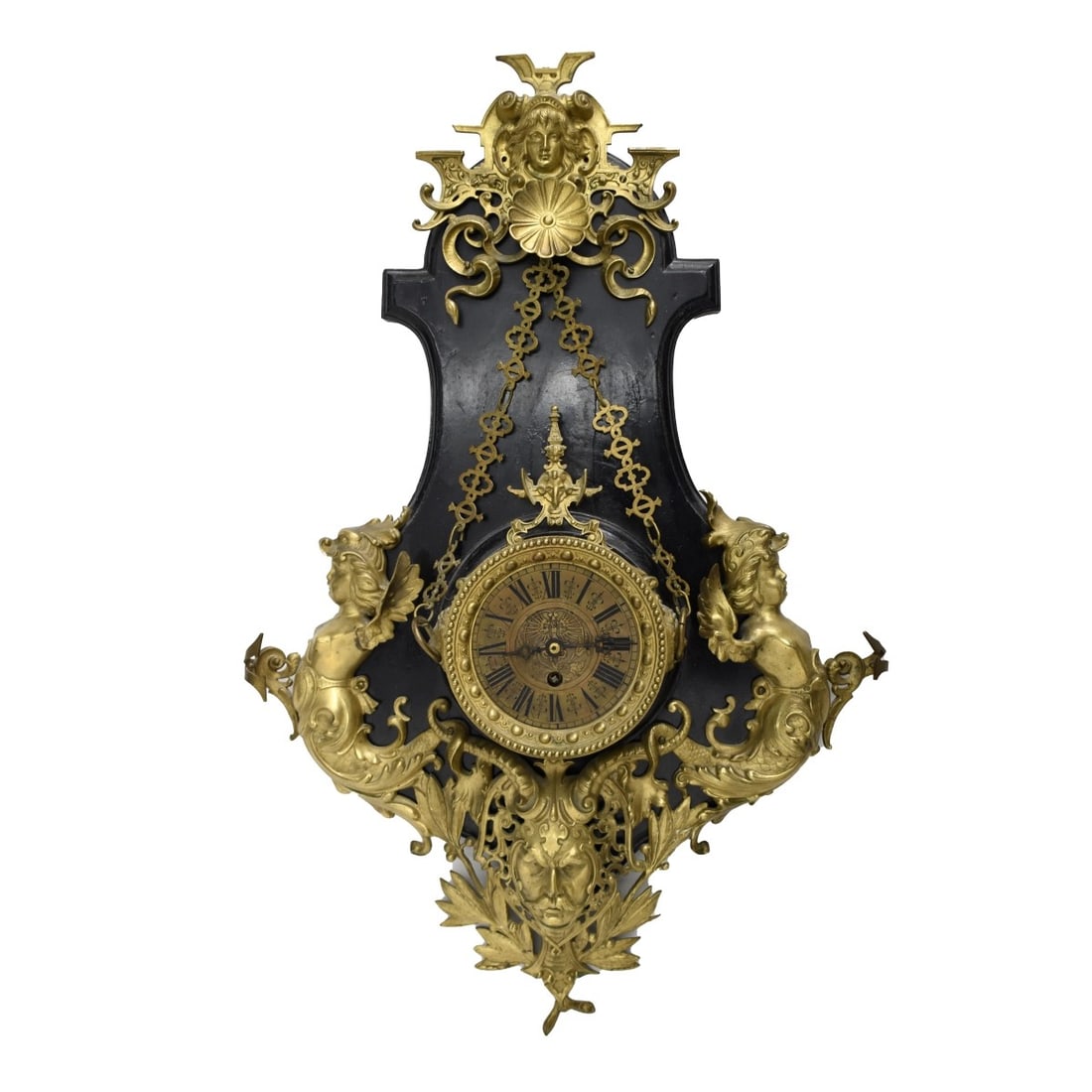 Antique French Wall Clock (1 of 8)