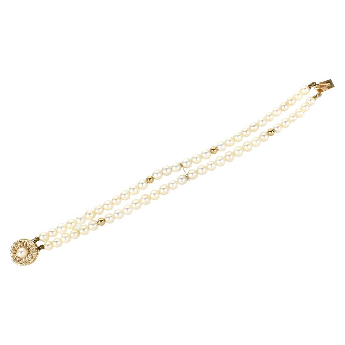 Pearl and 14K Bracelet (1 of 4)