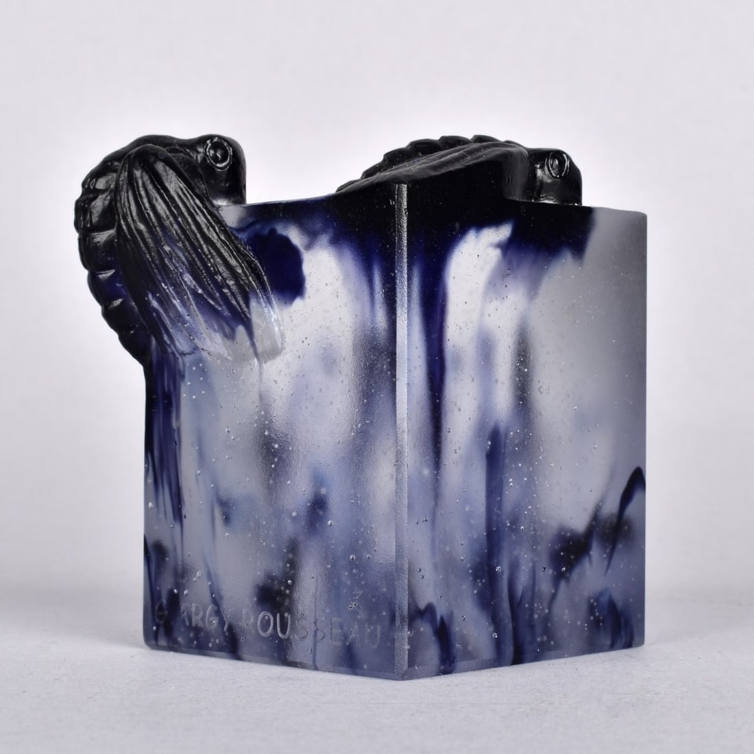 Pate de Verre Moth Paperweight (1 of 6)