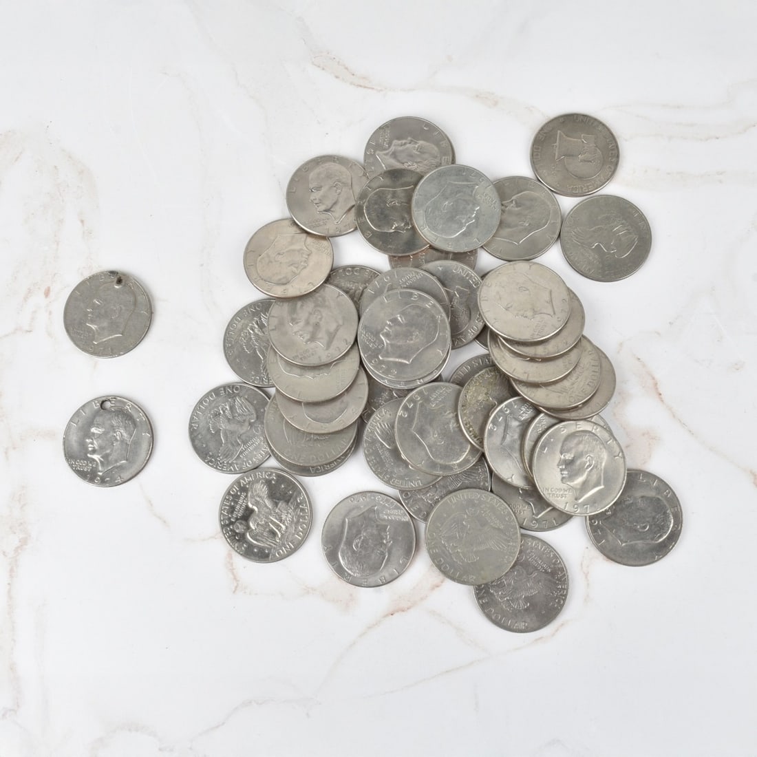 U.S. Eisenhower Silver Clad Dollars (1 of 1)