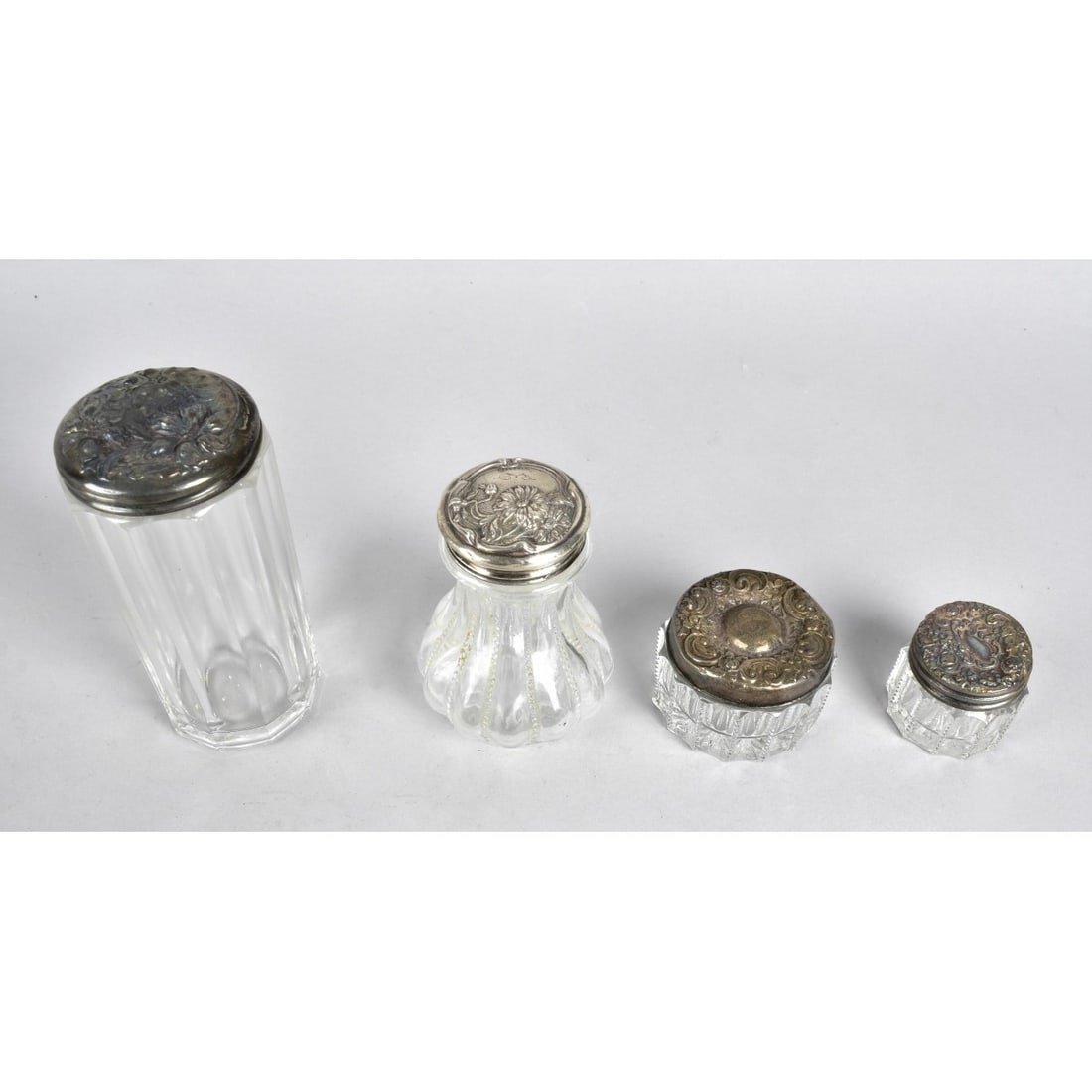 19C Sterling and Crystal Vanity Items (1 of 2)