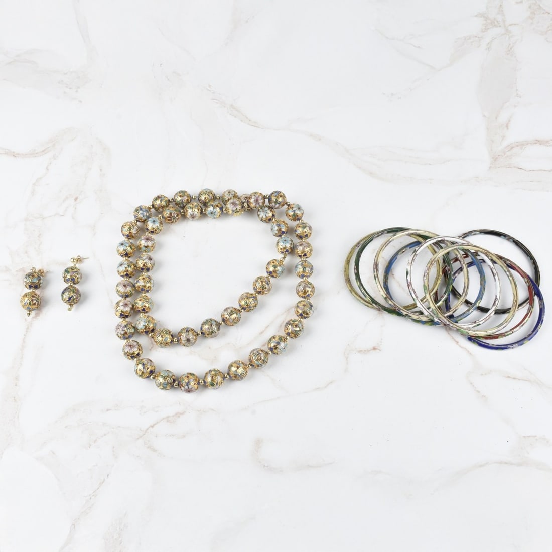 Vintage Cloisonne Jewelry (1 of 1)