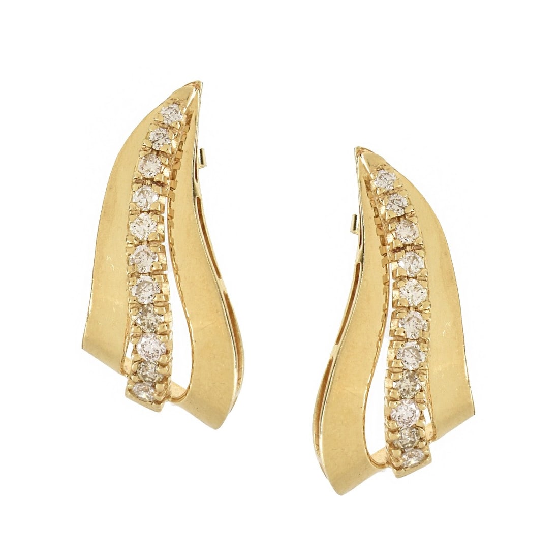 Diamond and 14K Earrings (1 of 4)