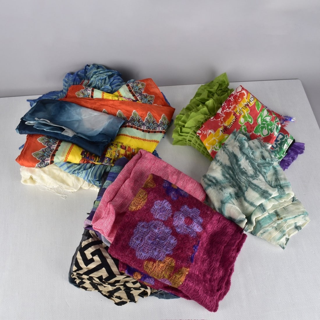 Twelve Designer Scarves (1 of 2)