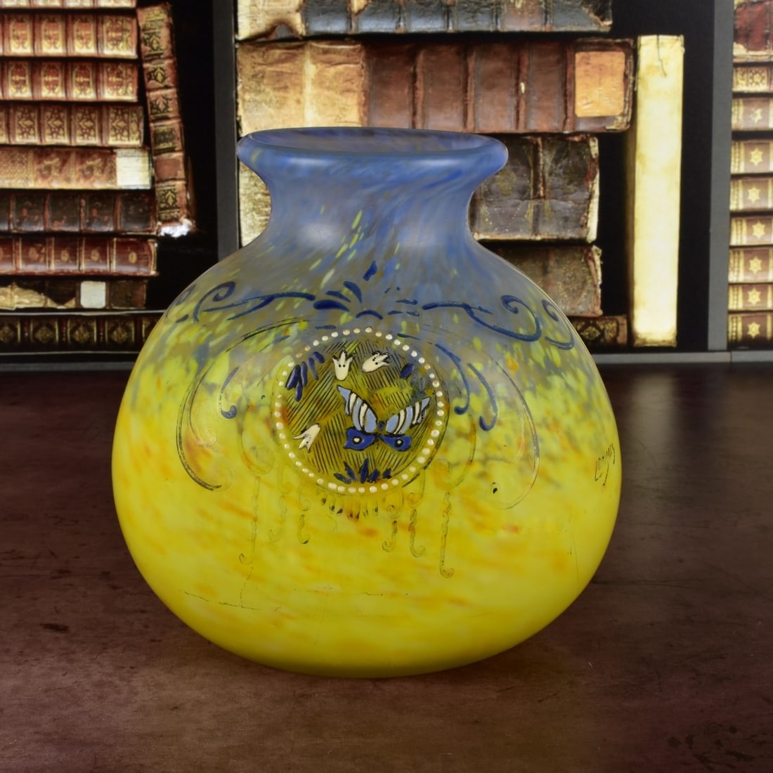 Antique Legras Art Deco Glass Vase (1 of 7)