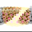 Ruby, Diamond and 18K Bracelet