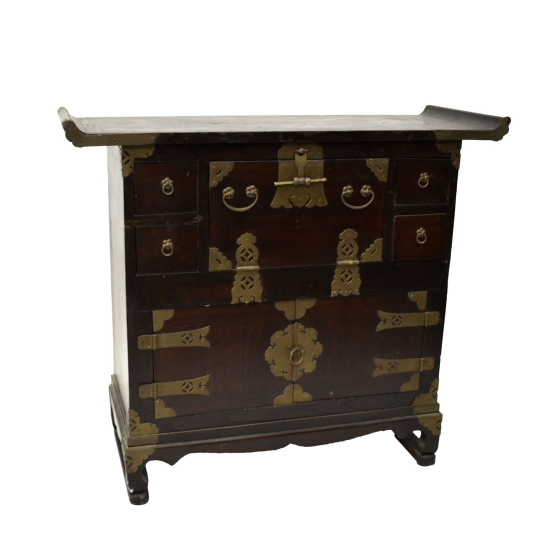 Small Chinese Pagoda Style Cabinet (1 of 5)