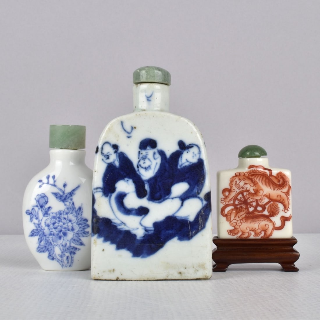 Three Chinese Snuff Bottles (1 of 4)