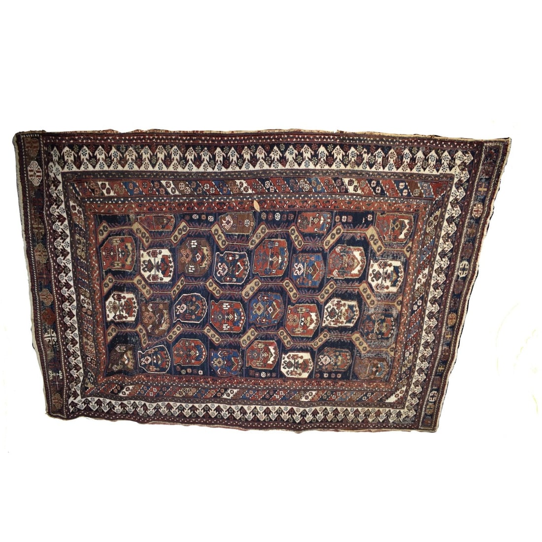 Semi-Antique Persian Shiraz Wool Rug (1 of 5)