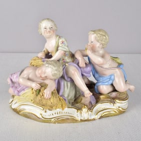 Meissen German Porcelain Figural Group