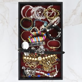 Collection of Vintage Fashion Bracelets